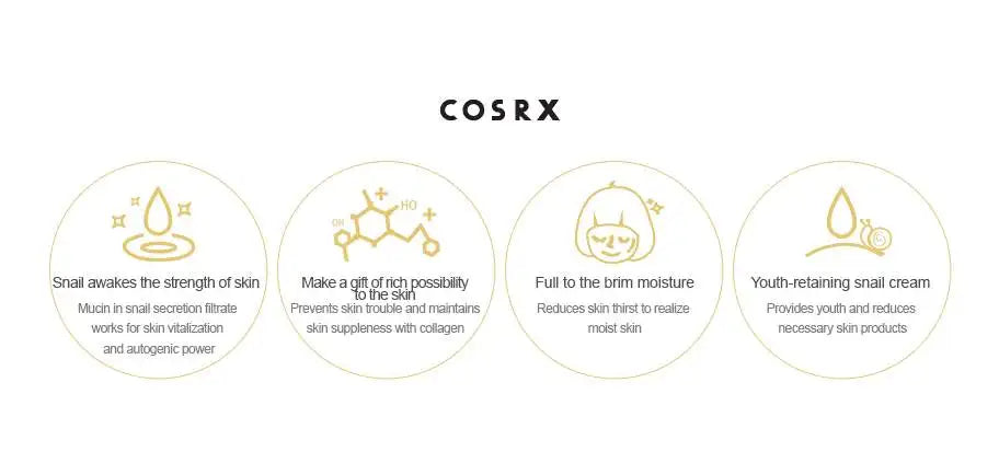 COSRX Advanced Snail 92 All In One Cream 100ml Facial Care Moisturizing Skin Korean Cosmetics