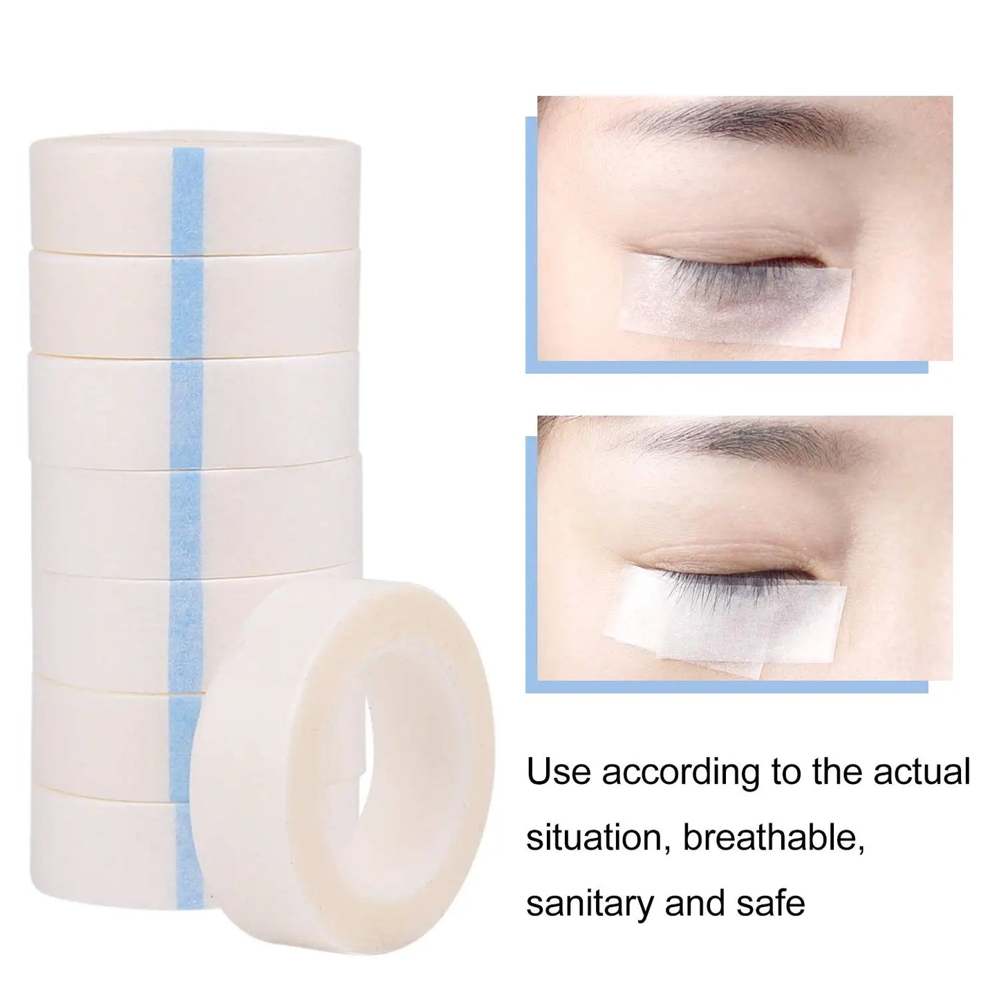 False Eyelash Extension Kit Set for Beginner Lash Brush Tweezers Glue Ring Eye Pad Eyelash Extension Supplies  Lash Accessories