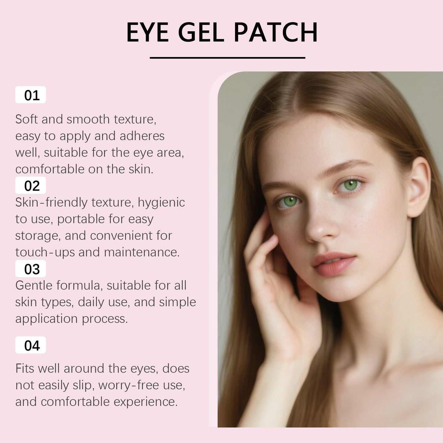 Collagen Multi-peptide Eye Gel Patch Firming Lifting Reduce Wrinkles Fade Fine Lines Anti Dark Circles Moisturizing Eye Patches