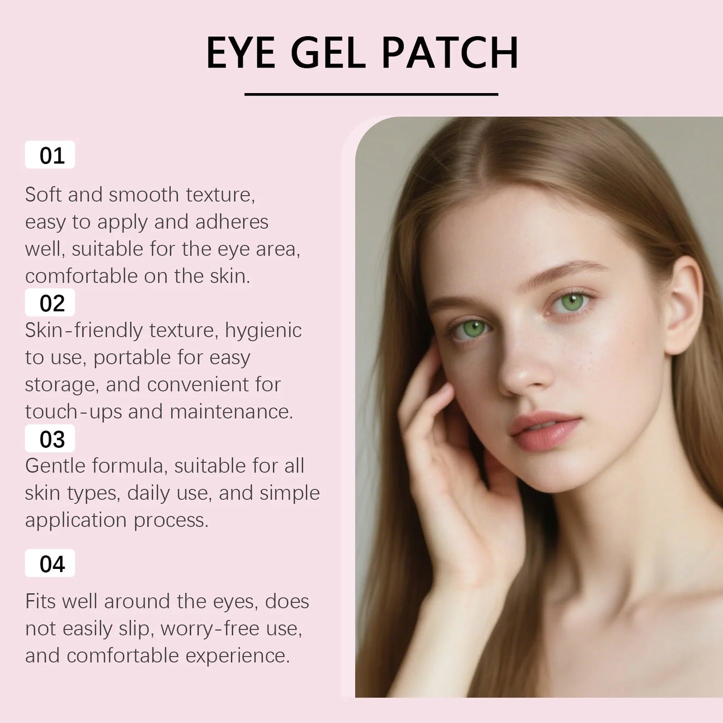 Collagen Multi-peptide Eye Gel Patch Firming Lifting Reduce Wrinkles Fade Fine Lines Anti Dark Circles Moisturizing Eye Patches