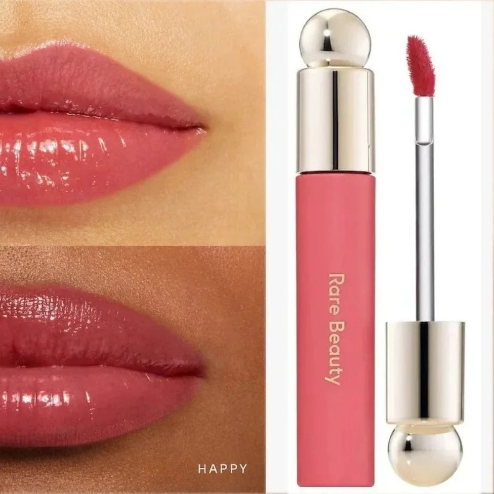 Rare Beauty Lip Gloss Moisturizing and Long-Lasting Lipstick Happy Honesty Hope Serenity Wonder Makeup Lip Gloss With Box