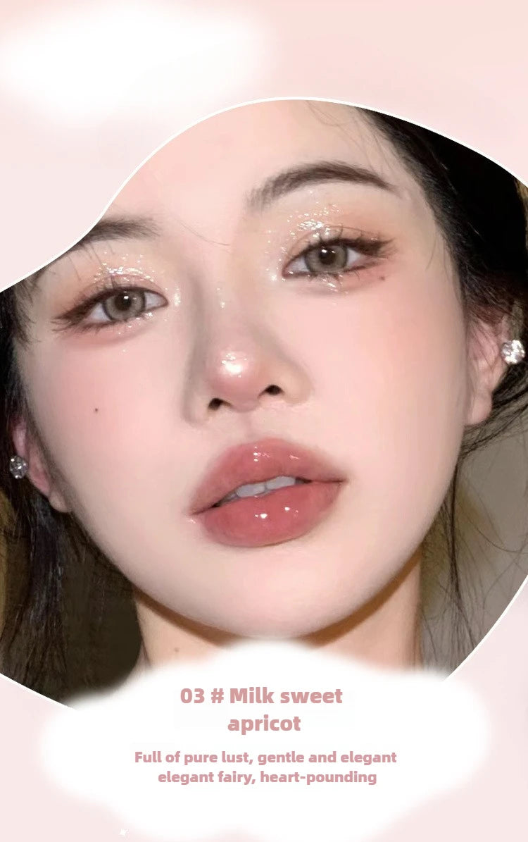 Yunrou Soft Fog Blush Stick - Energetic and Bouncy, Korean Style, Brightening, Dual-Use for Lips and Cheeks