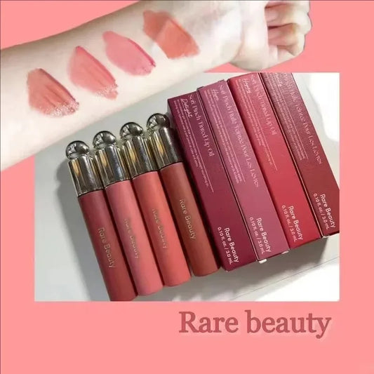 Rare Beauty Lip Gloss Moisturizing and Long-Lasting Lipstick Happy Honesty Hope Serenity Wonder Makeup Lip Gloss With Box