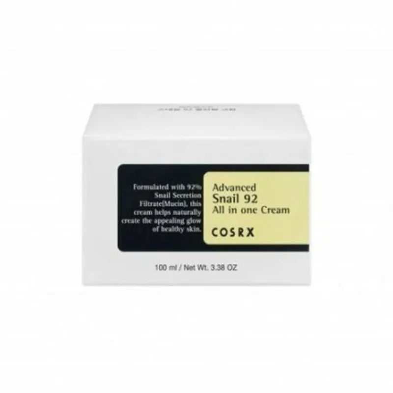 COSRX Advanced Snail 92 All In One Cream 100ml Facial Care Moisturizing Skin Korean Cosmetics