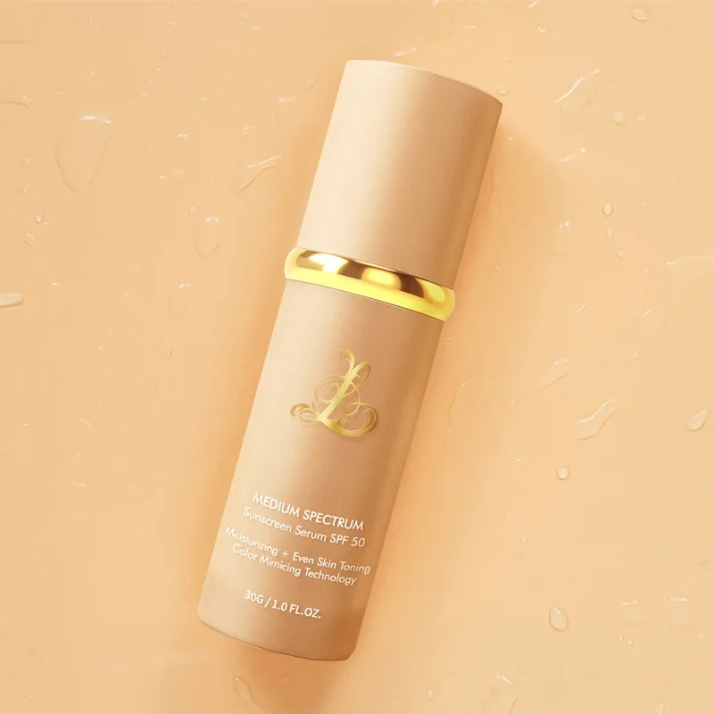 Four-in-one color-changing liquid foundation,with SPF50+ longwearing and no makeup removal, no powder sticking, moisturizing