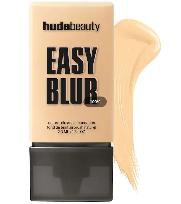 Huda Beauty Easy Blur Liquid Foundation Waterproof Oil Control Moisture Long-lasting Concealer High Coverage Female Cosmetics