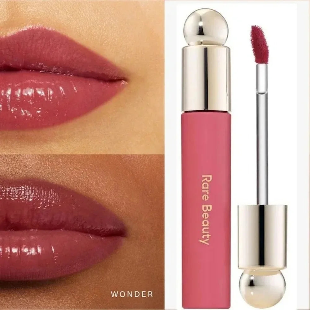 Rare Beauty Lip Gloss Moisturizing and Long-Lasting Lipstick Happy Honesty Hope Serenity Wonder Makeup Lip Gloss With Box