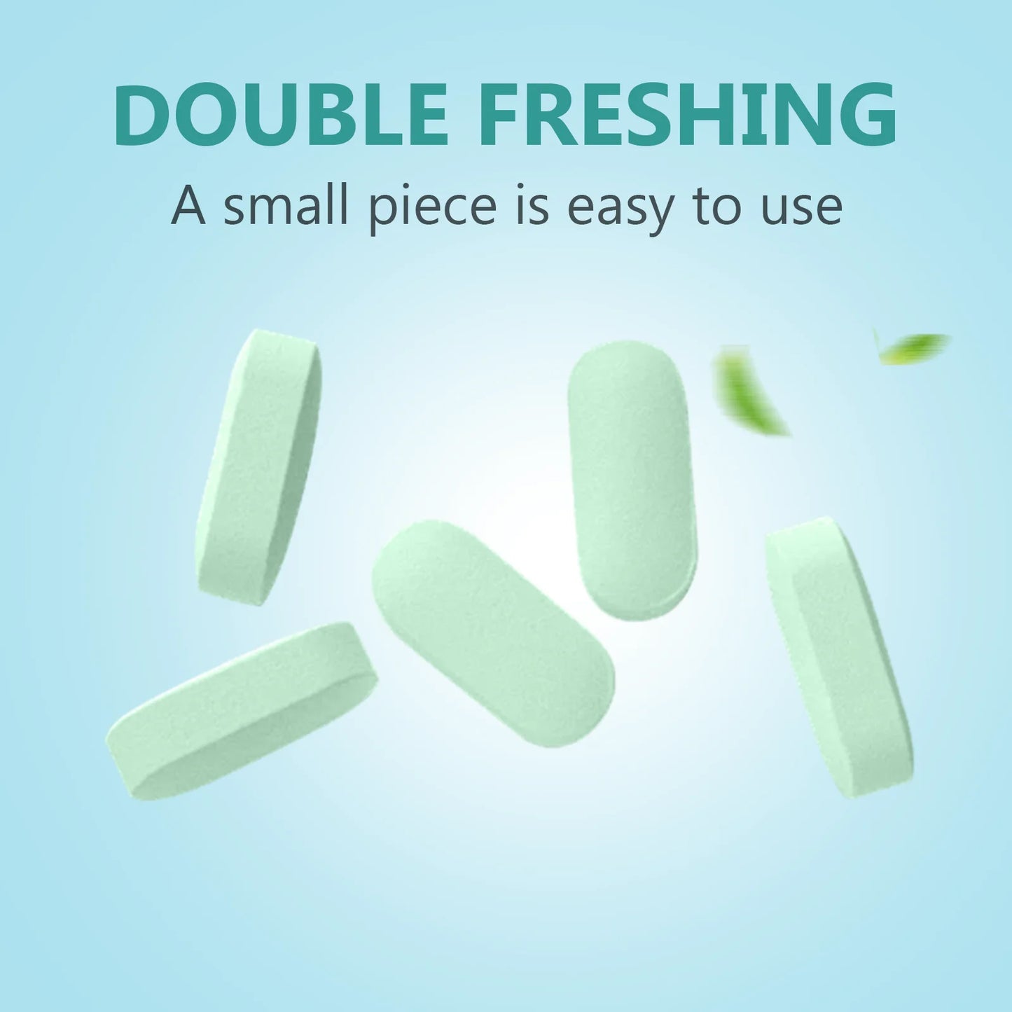 60/30 Tablets Mint Flavors Toothpaste Tablets Improve Bad Breath Remove Smoke Stains Fresh Oral Hygiene Solid Toothpaste Tablet