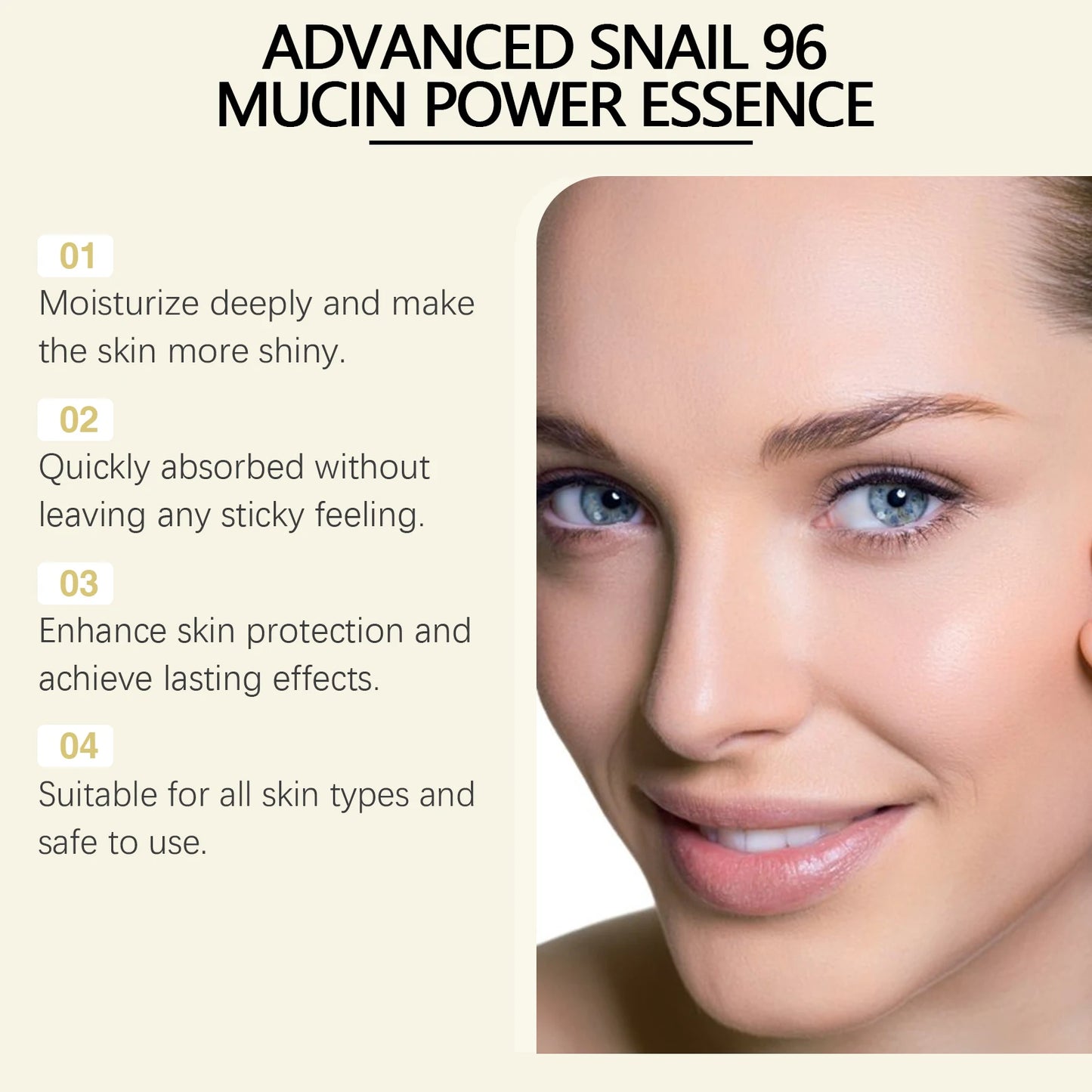 Precious Snail 96 Mucin Power Essence/Cleanser/Cream Moisturizing Smoothing Nourishing Firming Skin Cosmetics Facial Skin Care