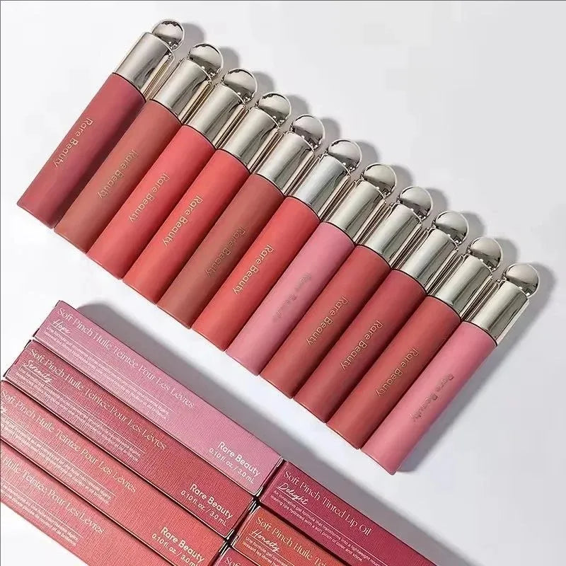 Rare Beauty Lip Gloss Moisturizing and Long-Lasting Lipstick Happy Honesty Hope Serenity Wonder Makeup Lip Gloss With Box