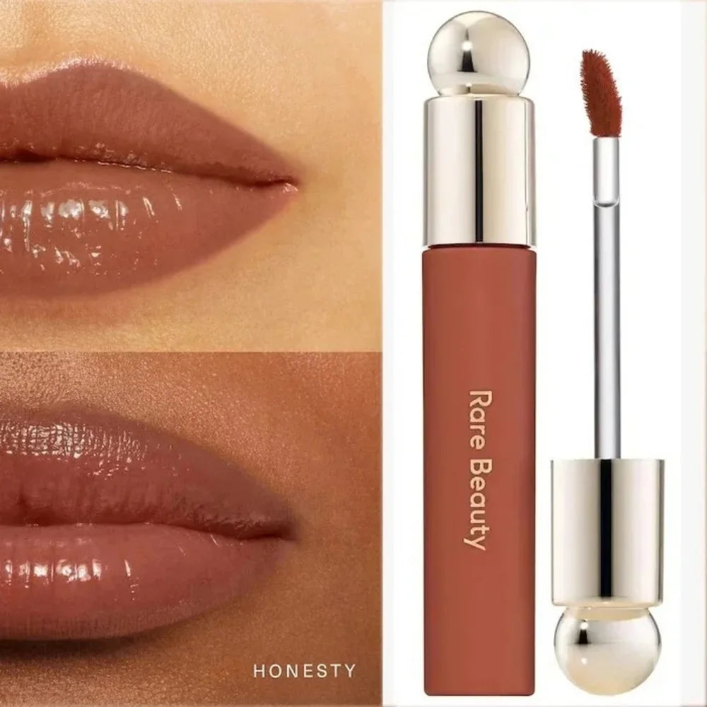 Rare Beauty Lip Gloss Moisturizing and Long-Lasting Lipstick Happy Honesty Hope Serenity Wonder Makeup Lip Gloss With Box