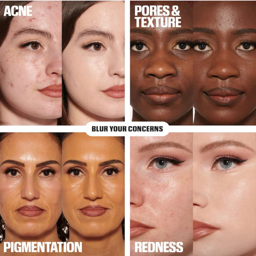 Huda Beauty Easy Blur Liquid Foundation Waterproof Oil Control Moisture Long-lasting Concealer High Coverage Female Cosmetics